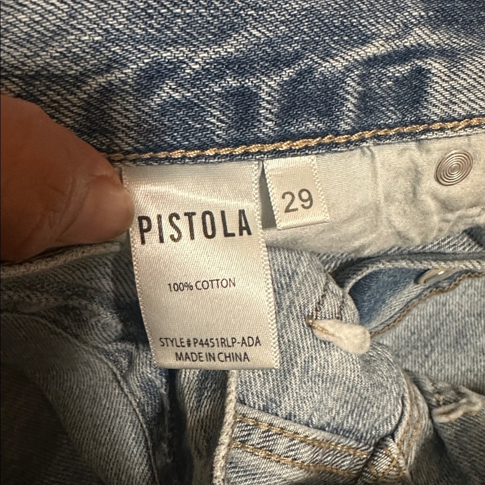 Pistola Denim Frayed Hem Women Shorts - Picture 6 of 6